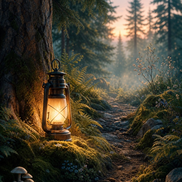 The Lantern That Waits in the Woods session artwork