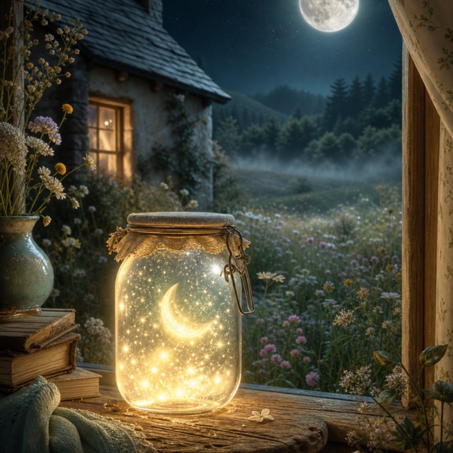 The Woman Who Borrowed Moonlight session artwork