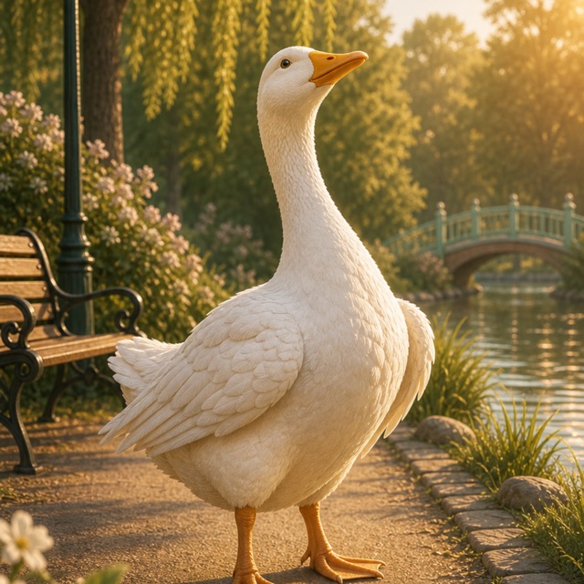 The World's Most Dramatic Goose session artwork